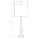 Flow Decor - Baby Zoe Table Lamp - Lights Canada