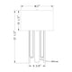 Flow Decor - Barclay Table Lamp - Lights Canada