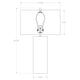 Flow Decor - Barrett Table Lamp - Lights Canada