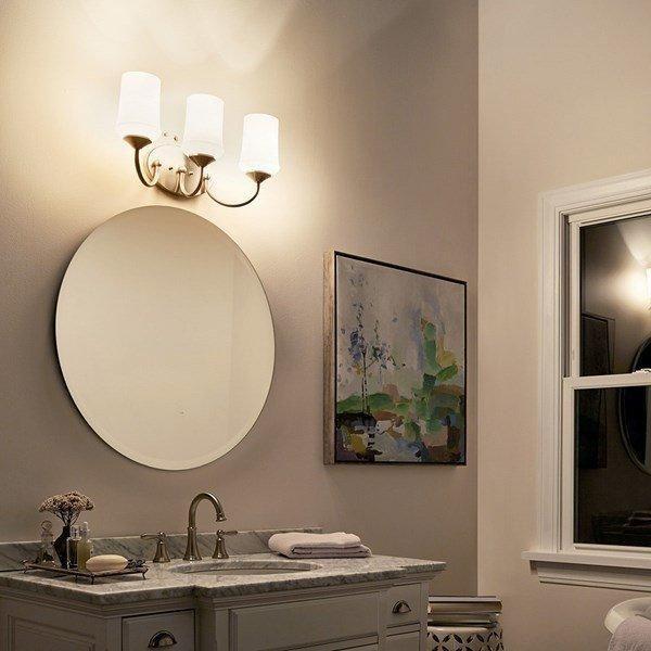 Kichler - Kichler Aubrey Vanity 3 Light LED - Lights Canada