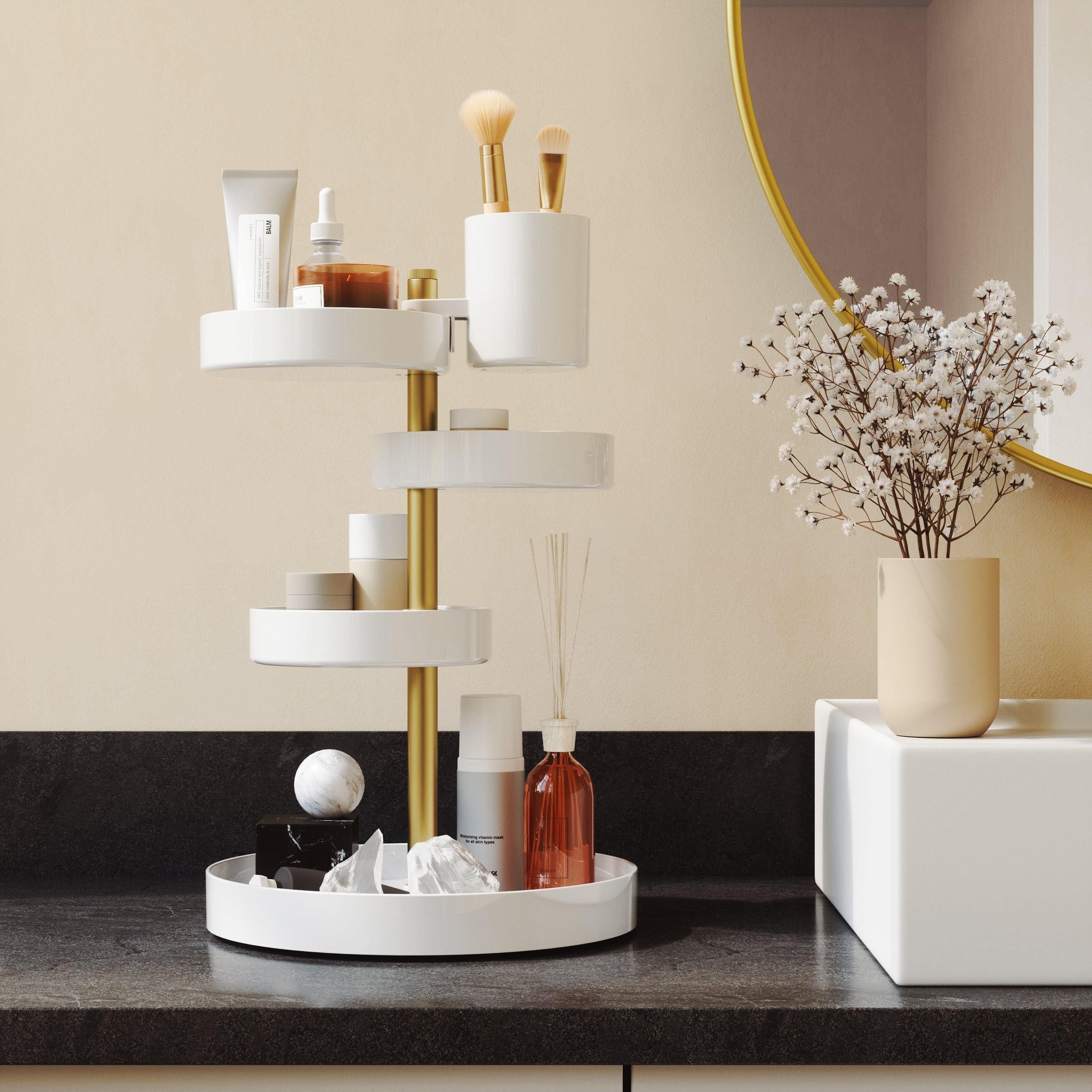Umbra - Pirouette Cosmetic Organizer - Lights Canada