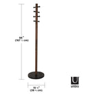 Umbra - Pillar Coat Rack - Lights Canada