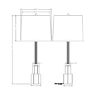 Flow Decor - Breton Table Lamp - Lights Canada