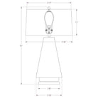 Flow Decor - Bronte Table Lamp - Lights Canada