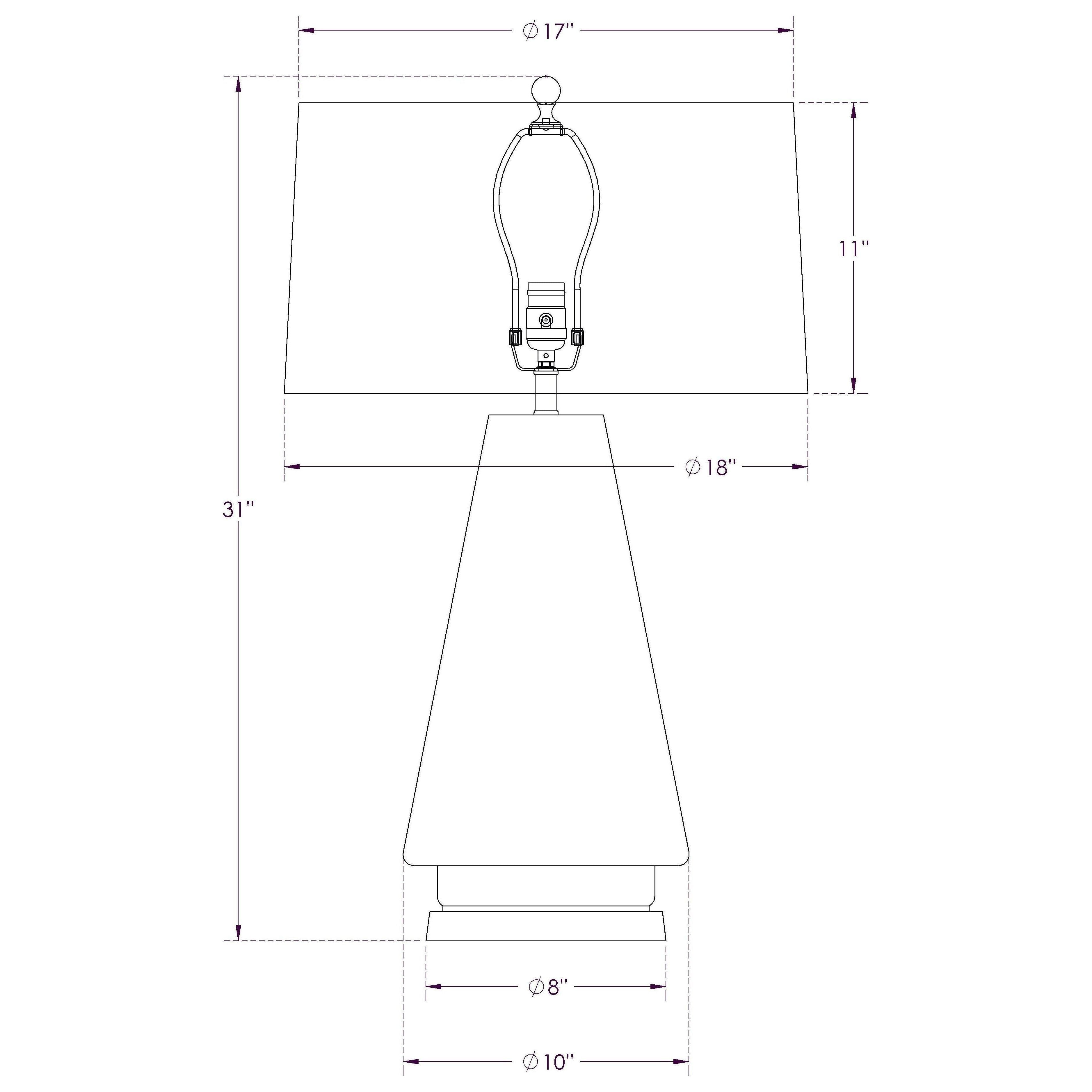 Flow Decor - Bronte Table Lamp - Lights Canada