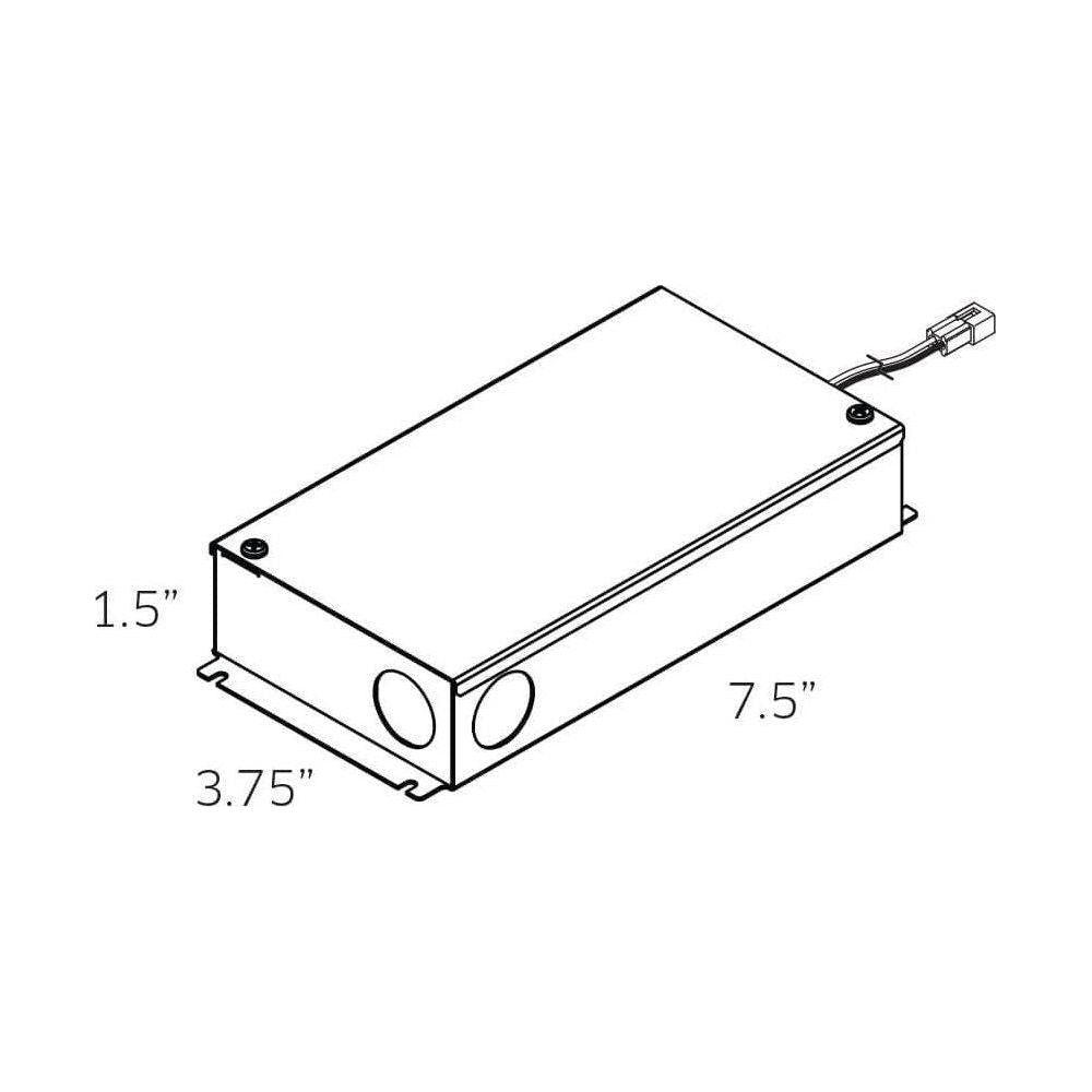 DALS - 48W 12V Dc Dimmable Led Hardwire Driver - Lights Canada