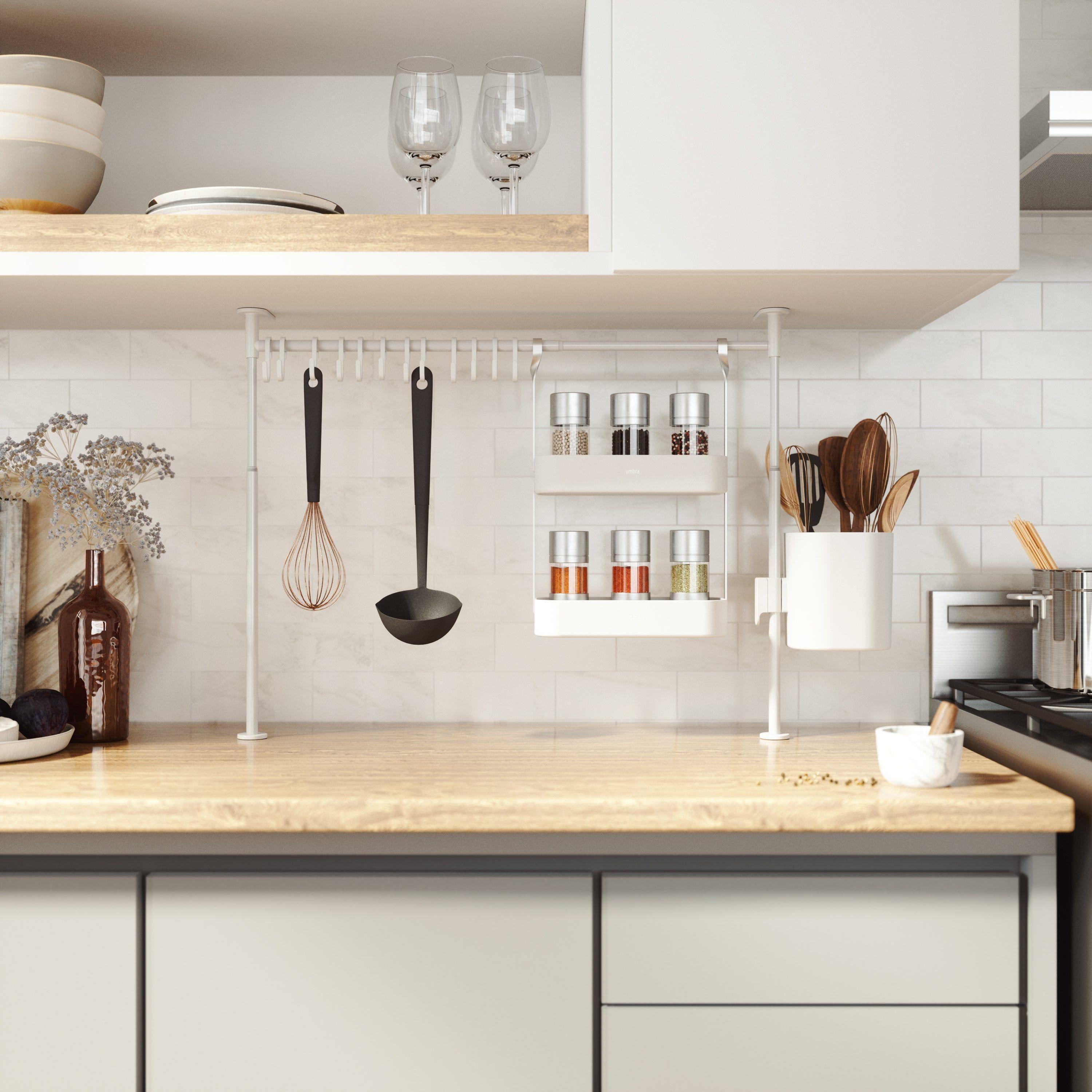 Umbra - Anywhere Kitchen Tension Organizer - Lights Canada