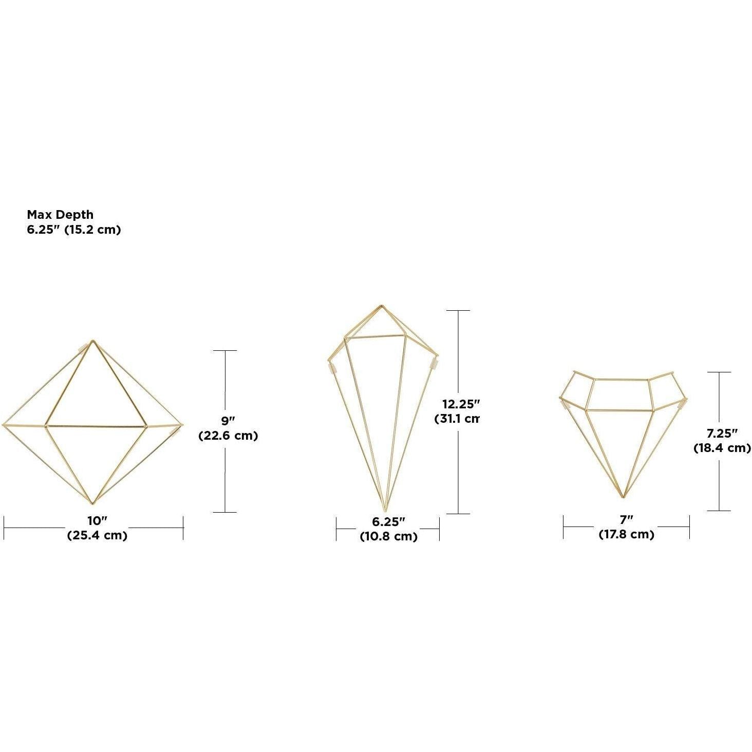 Umbra - Prisma Wall Decor (Set of 6) - Lights Canada