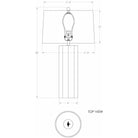 Flow Decor - Capri Table Lamp - Lights Canada