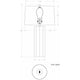 Flow Decor - Capri Table Lamp - Lights Canada
