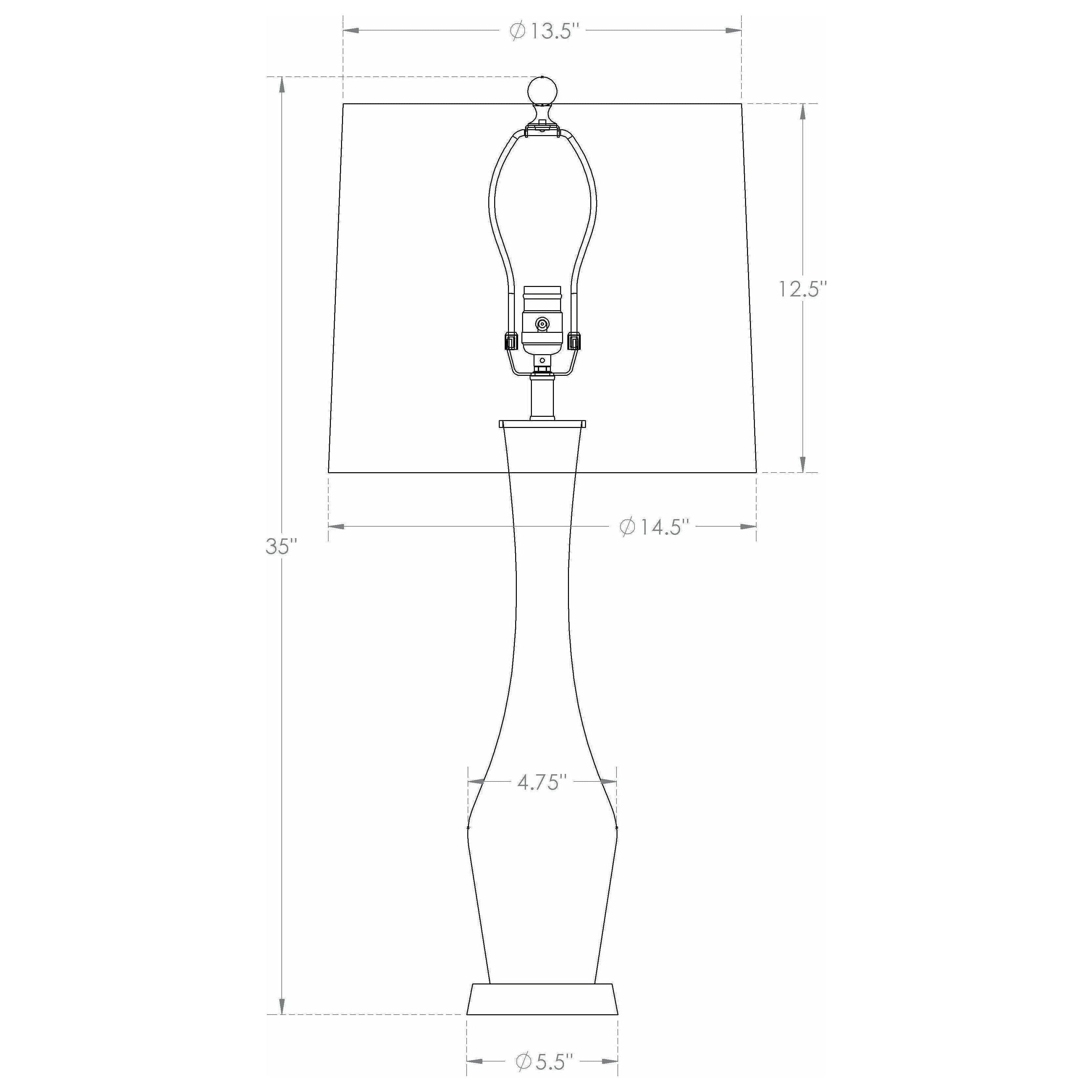 Flow Decor - Carnation Table Lamp - Lights Canada