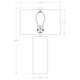 Flow Decor - Cassis Table Lamp - Lights Canada