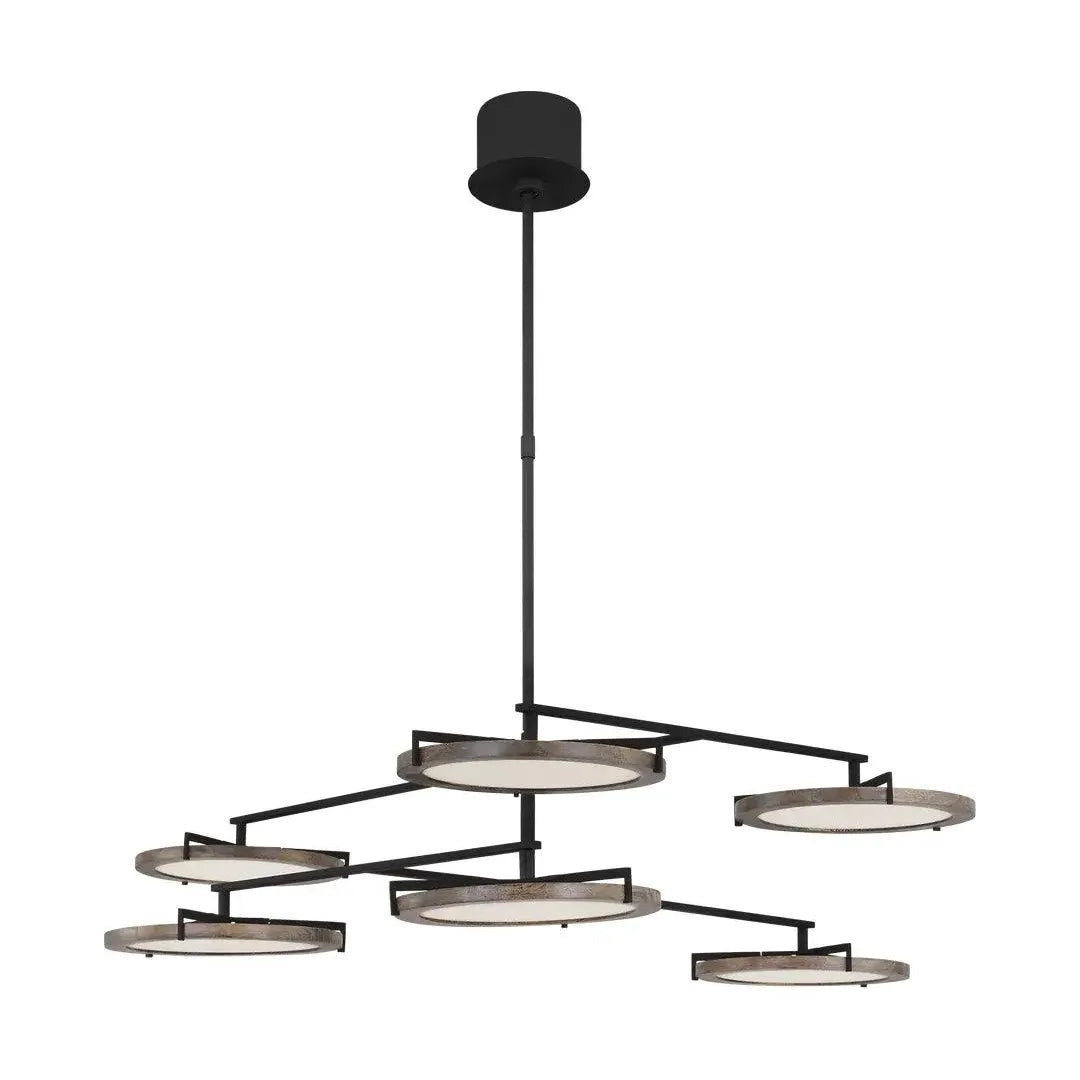 Visual Comfort Modern Collection - Shuffle Large Chandelier - Lights Canada