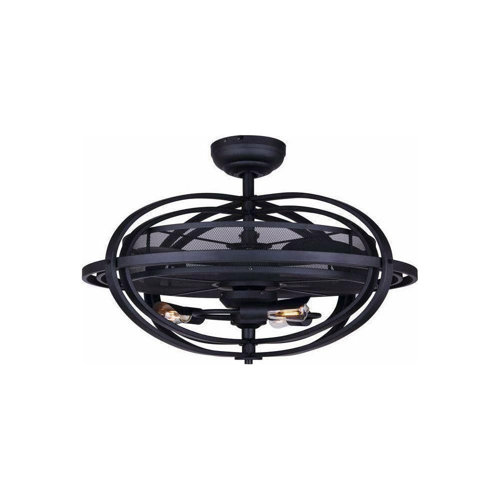 Canarm - Canarm 24 Inch Cyra Matte Black Ceiling Fan - Lights Canada