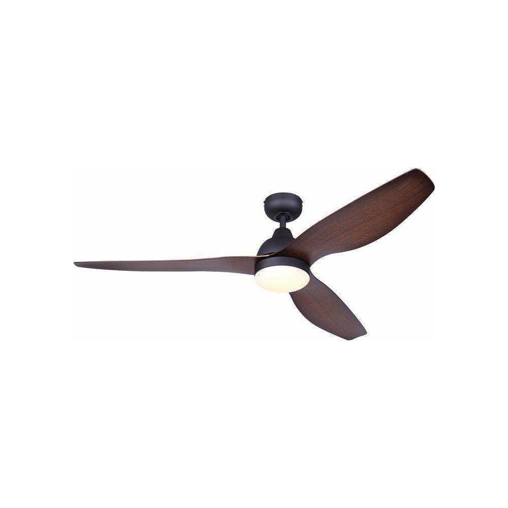 Canarm - Canarm 52 Inch Duke Matte Black Ceiling Fan - Lights Canada