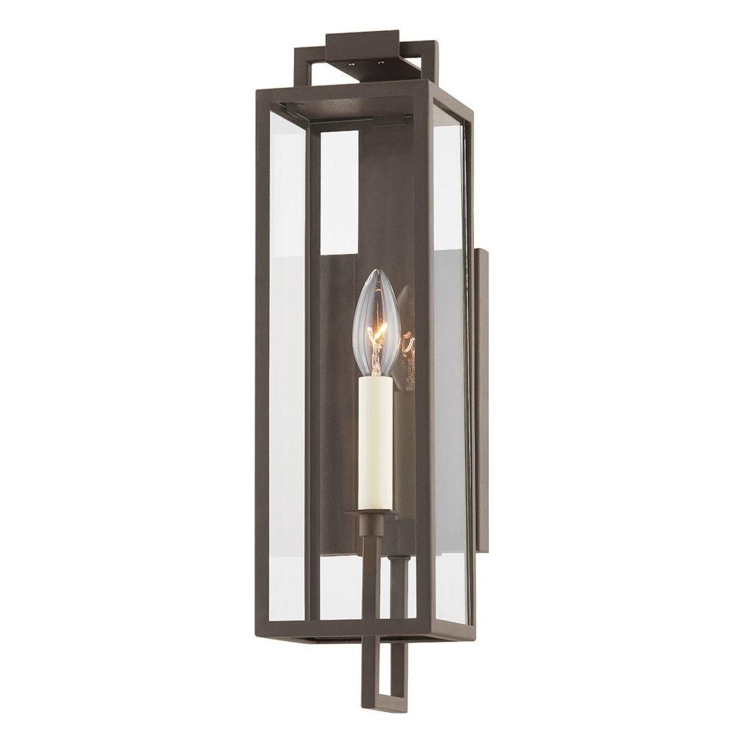 Troy - Beckham 1-Light Exterior Wall Sconce - Lights Canada