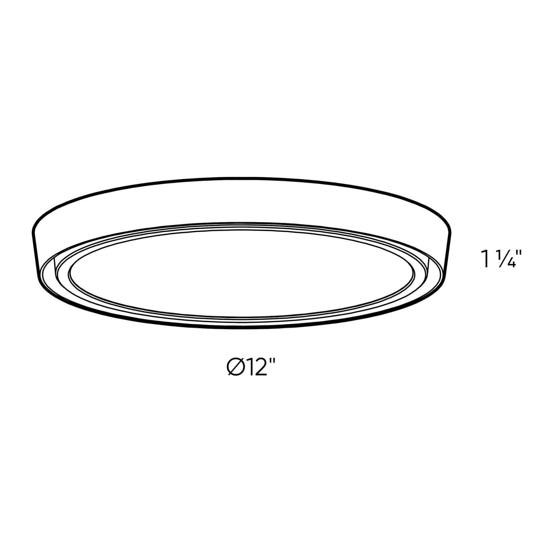 DALS - Dual-Light Dimmable Led Flush Mount - Lights Canada