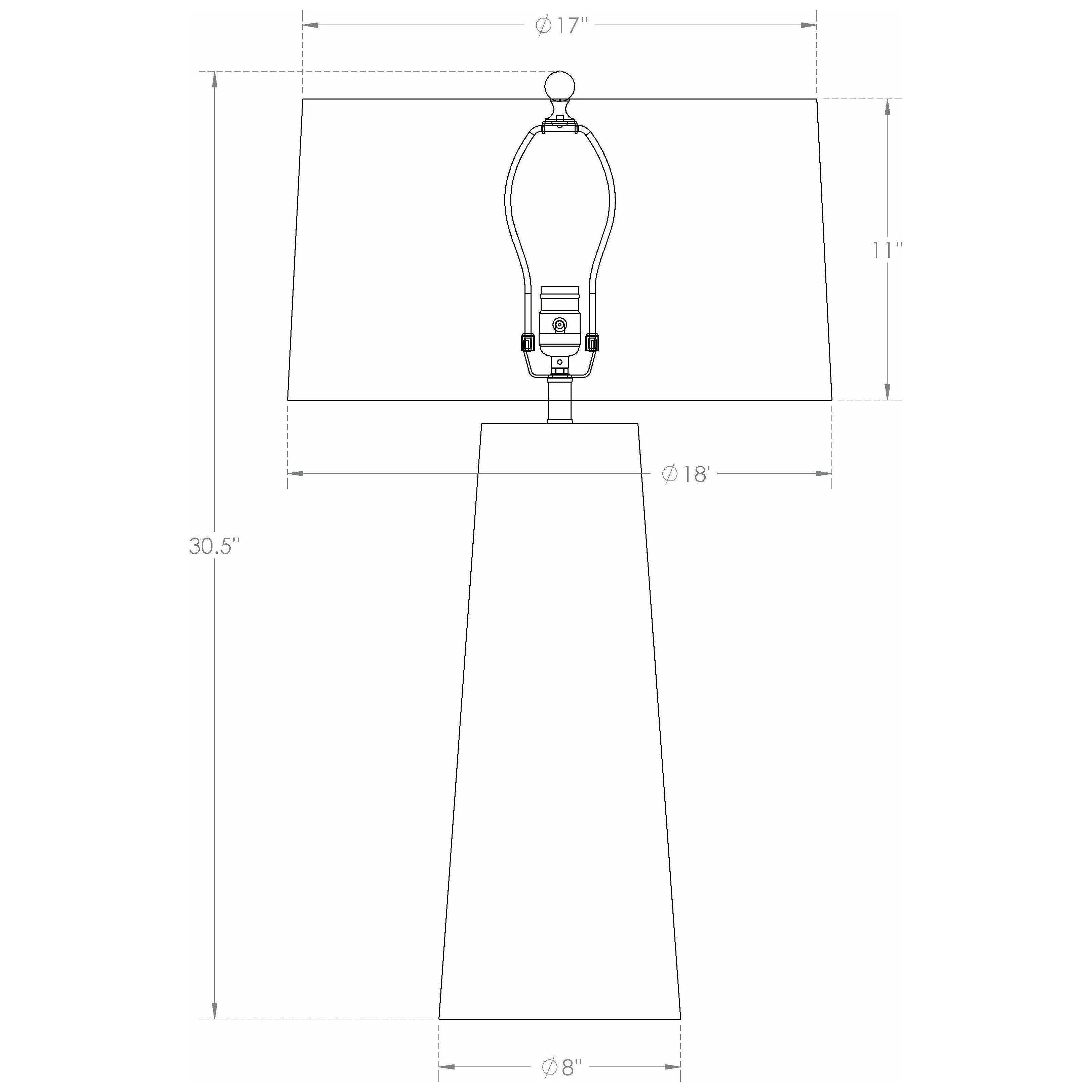 Flow Decor - Christie Table Lamp - Lights Canada