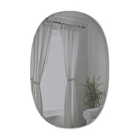 Beveled Oval Mirror