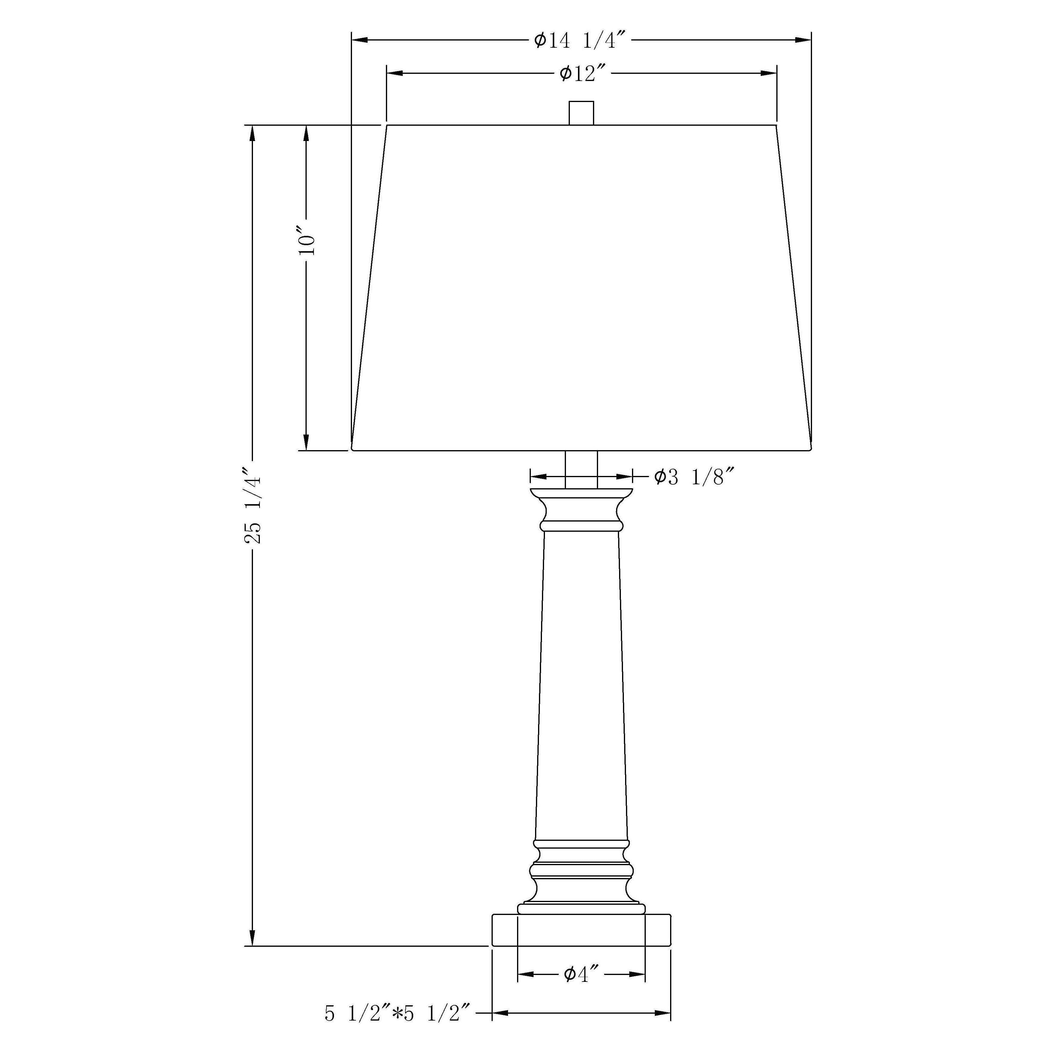 Flow Decor - Coleford Table Lamp - Lights Canada