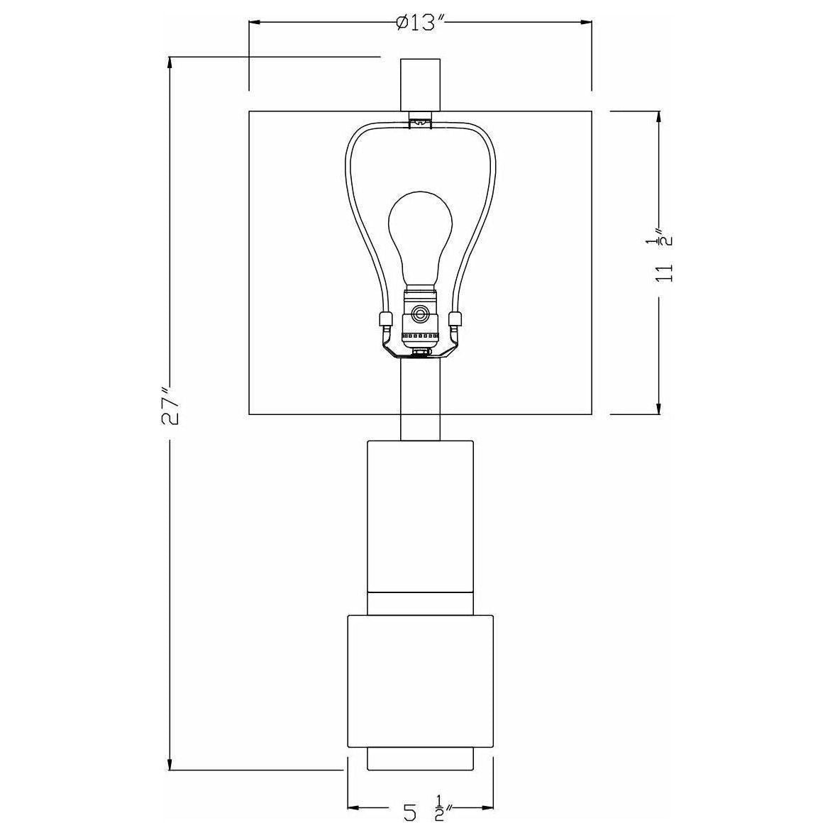 Flow Decor - Cordelia Table Lamp - Lights Canada