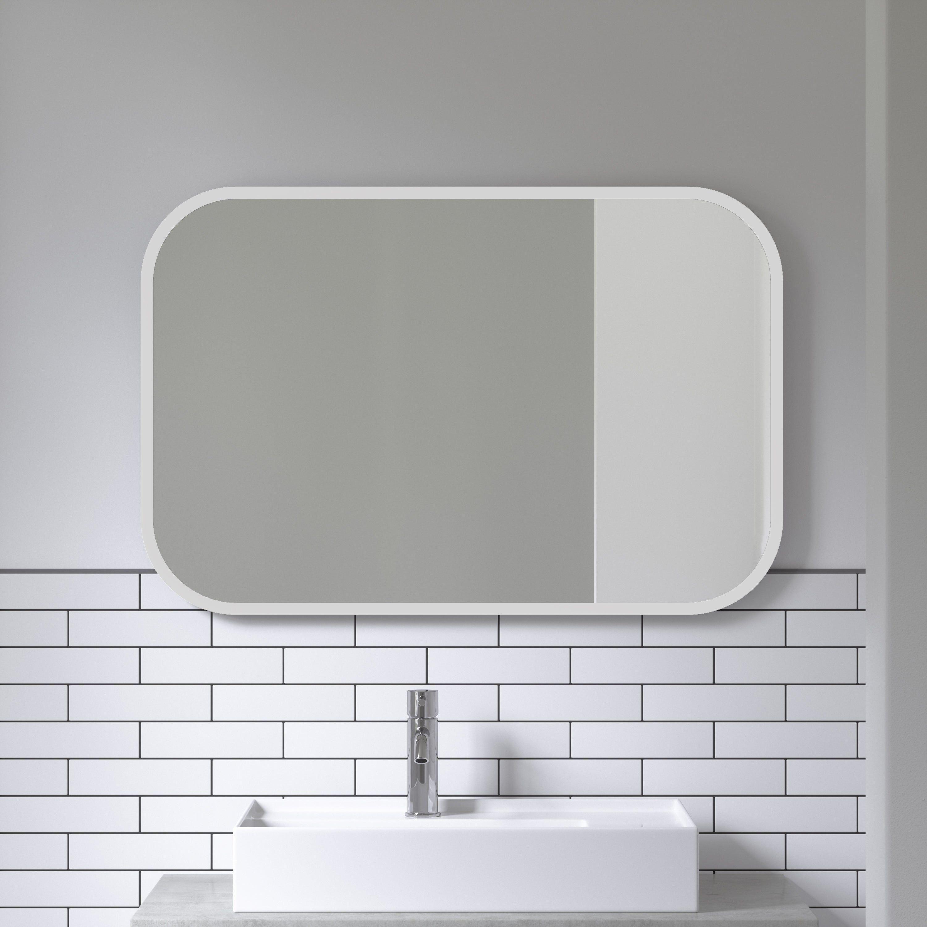 Umbra - Hub Rectangular Mirror - Lights Canada