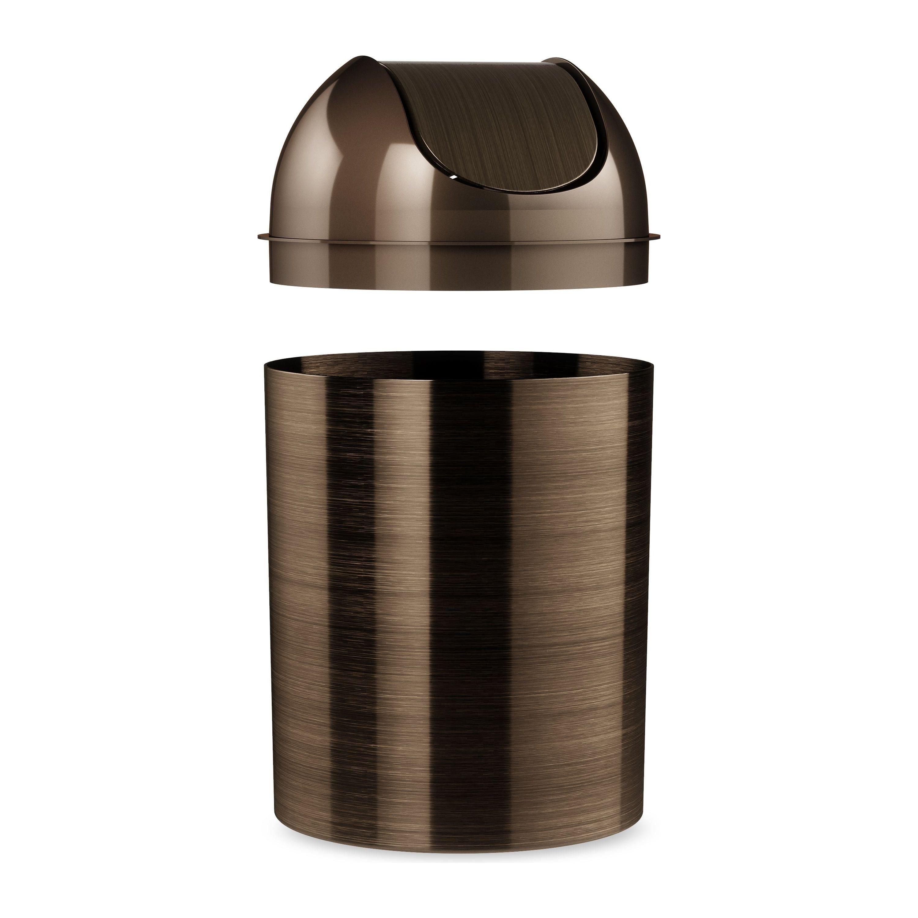 Umbra - Mezzo Swing-Top Trash Can 2.5-Gallon (9L) Capacity - Lights Canada