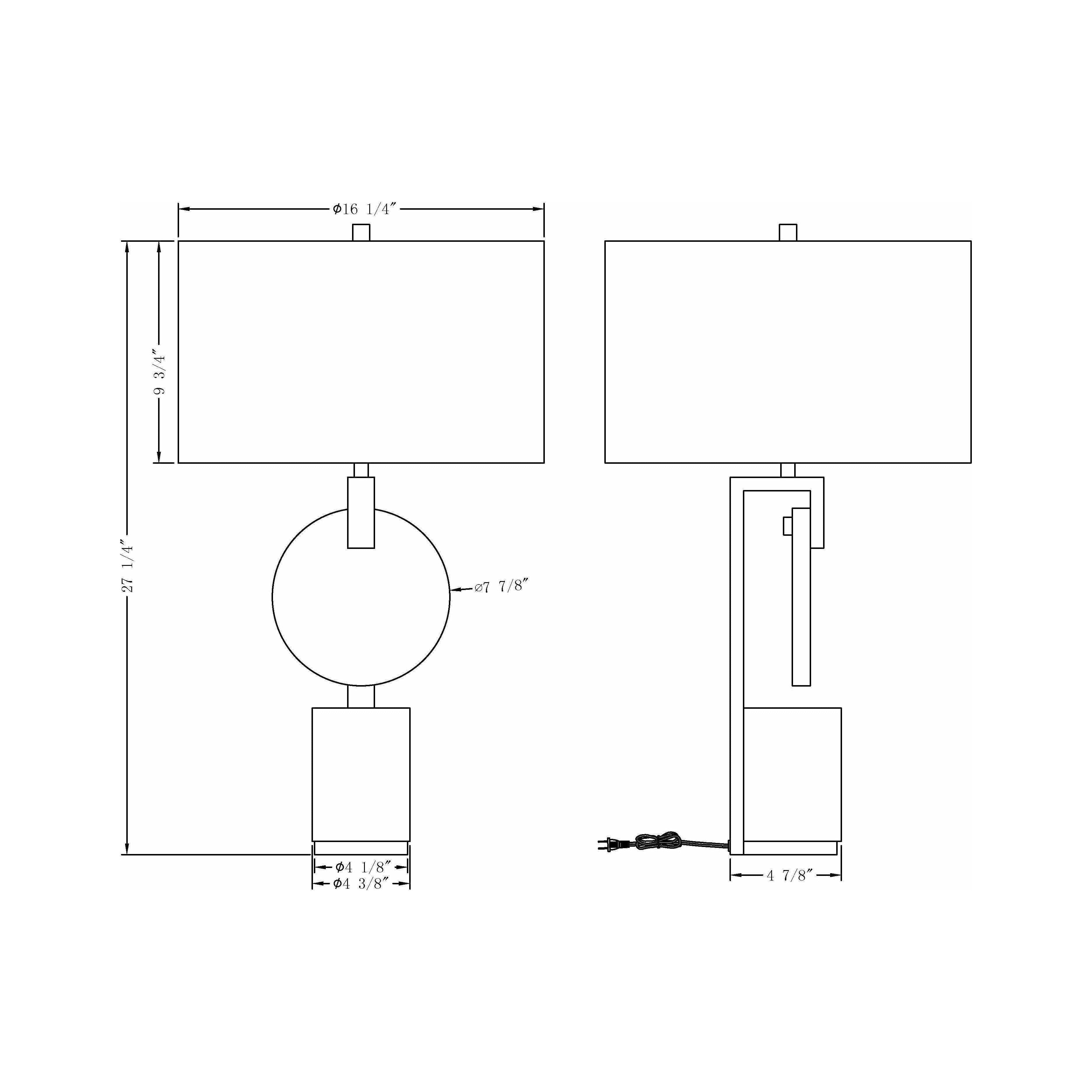 Flow Decor - Davis Table Lamp - Lights Canada