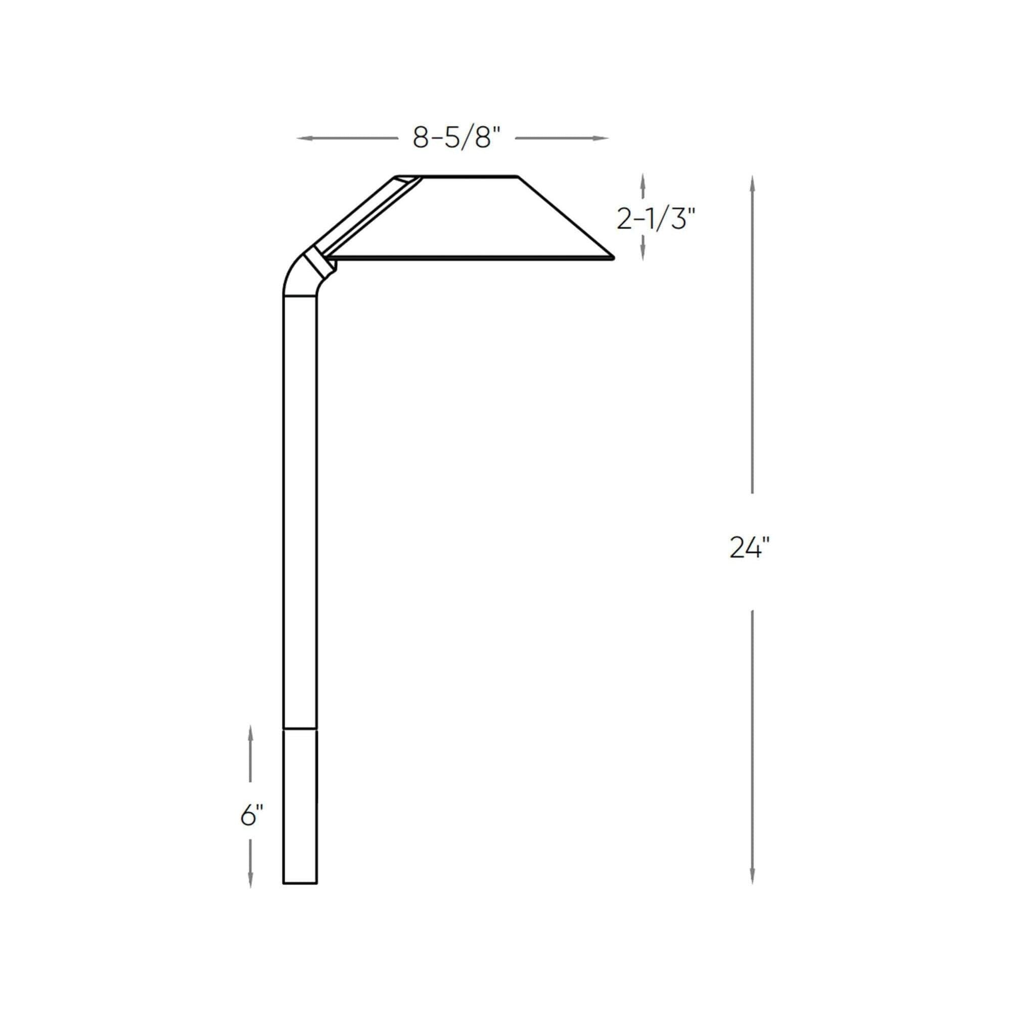 DALS - Dals Connect Pro Smart 24" Conical Path Light - Lights Canada