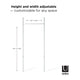 Umbra - Anywhere Expandable Curtain Rod & Room Divider - Lights Canada