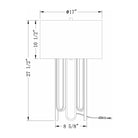 Flow Decor - Deanna Table Lamp - Lights Canada