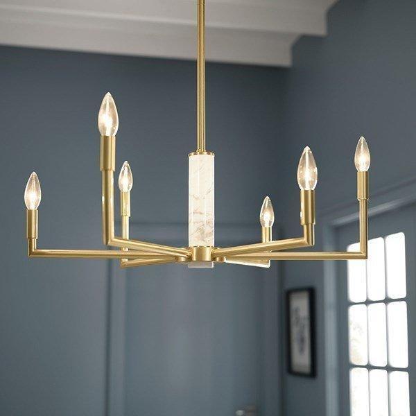 Kichler - Kichler Laurent Chandelier 6Lt - Lights Canada