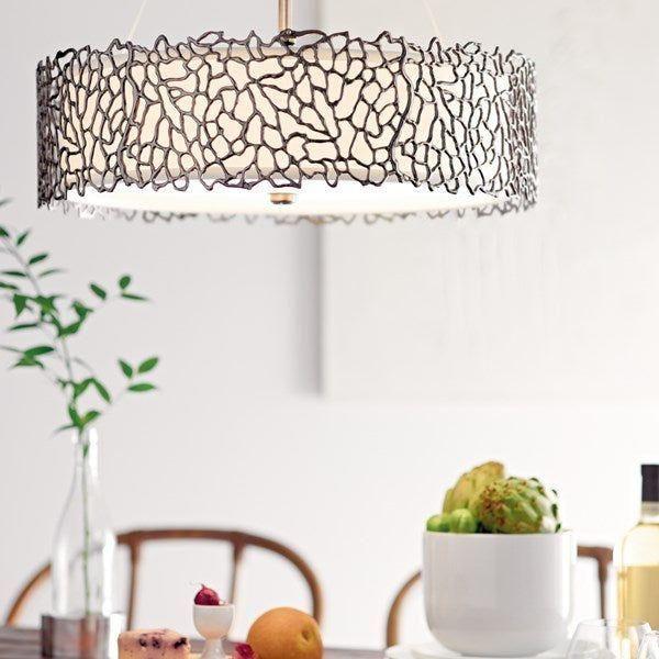 Kichler - Silver Coral Chandelier - Lights Canada