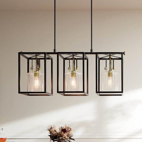 Kichler - Kichler Kitner Linear Chandelier 3Lt - Lights Canada