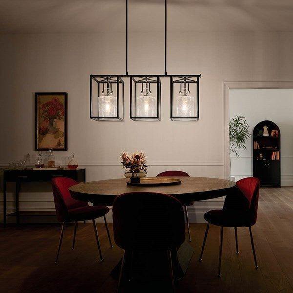 Kichler - Kichler Kitner Linear Chandelier 3Lt - Lights Canada