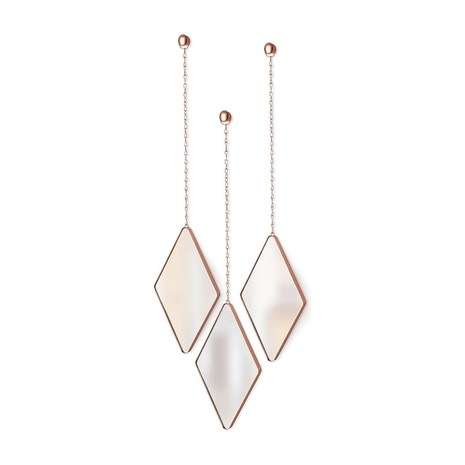 Umbra - Dima Diamond Mirrors (Set of 3) - Lights Canada