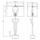 Flow Decor - Dominic Table Lamp - Lights Canada
