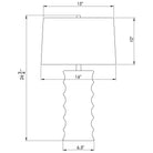 Flow Decor - Downey Table Lamp - Lights Canada