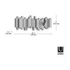 Umbra - Sticks Wall Mounted Coat Rack - Lights Canada