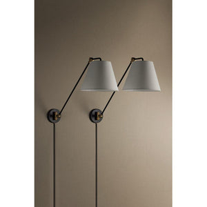 Troy - Navin 1-Light Plug-In Sconce - Lights Canada