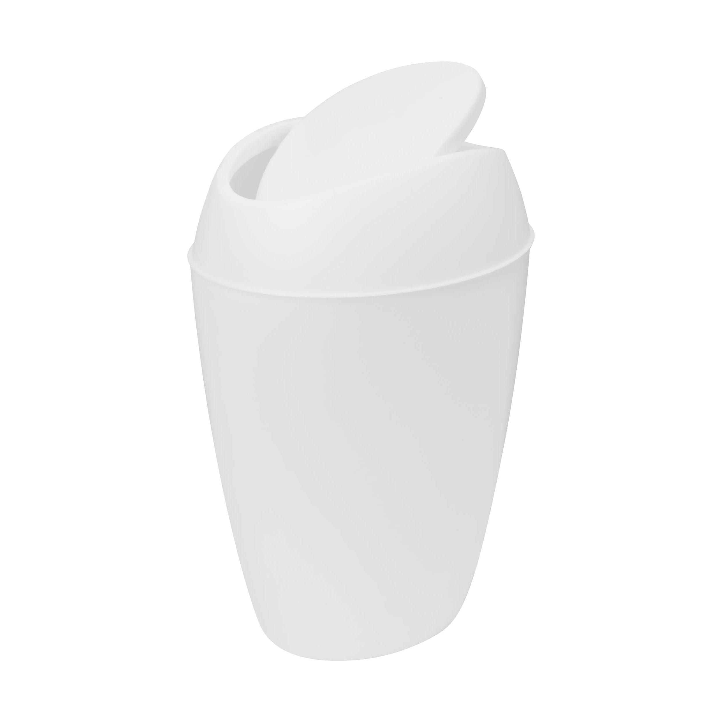 Umbra - Twirla Trash Can 2.4 Gallon (9L) Capacity - Lights Canada