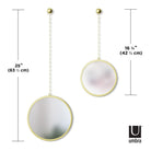 Umbra - Dima Round Mirrors (Set of 3) - Lights Canada