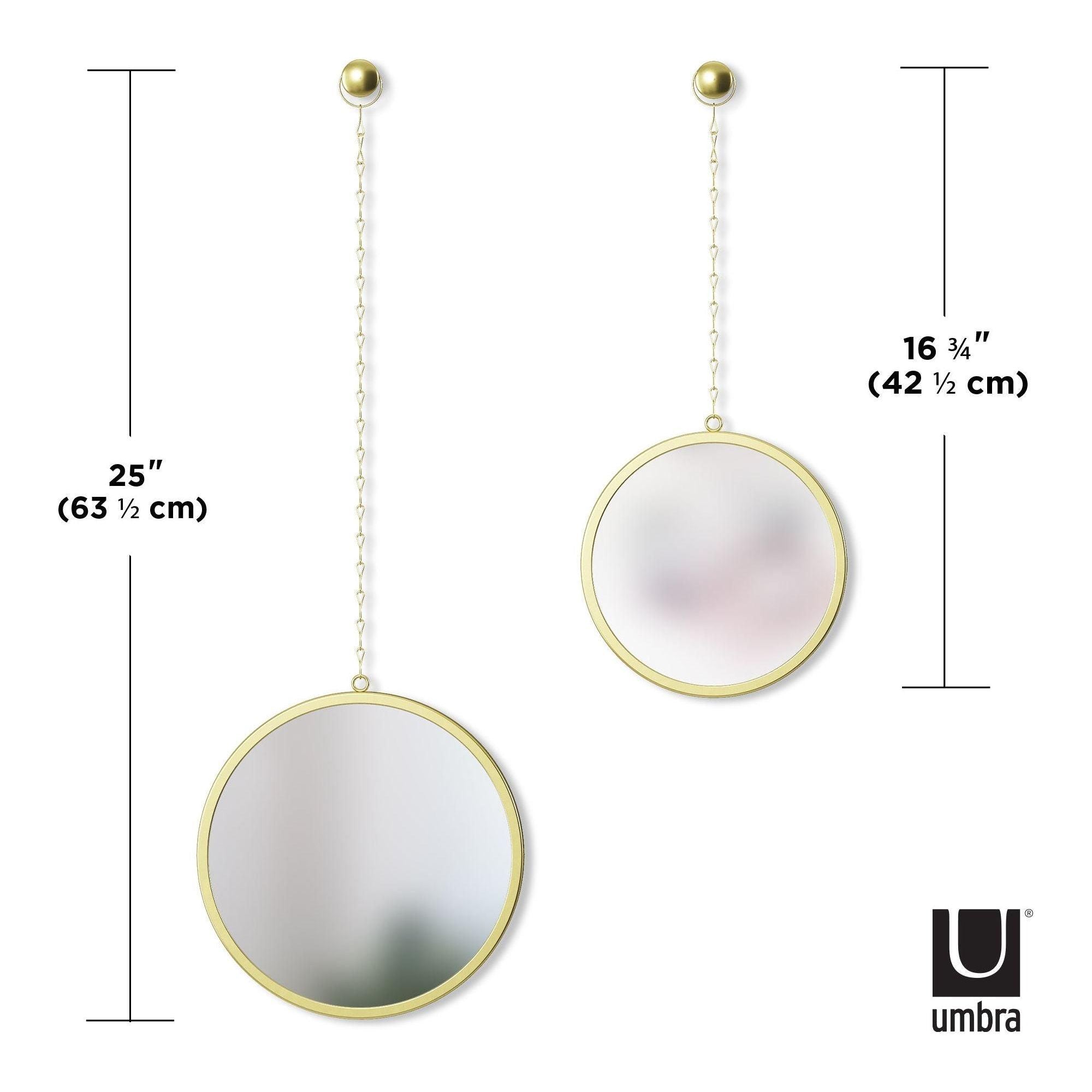 Umbra - Dima Round Mirrors (Set of 3) - Lights Canada