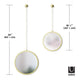 Umbra - Dima Round Mirrors (Set of 3) - Lights Canada