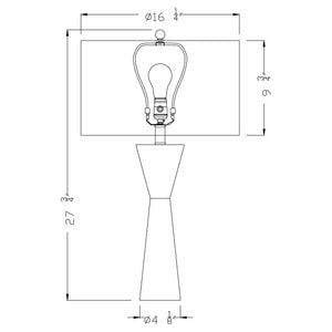 Flow Decor - Essex Table Lamp - Lights Canada