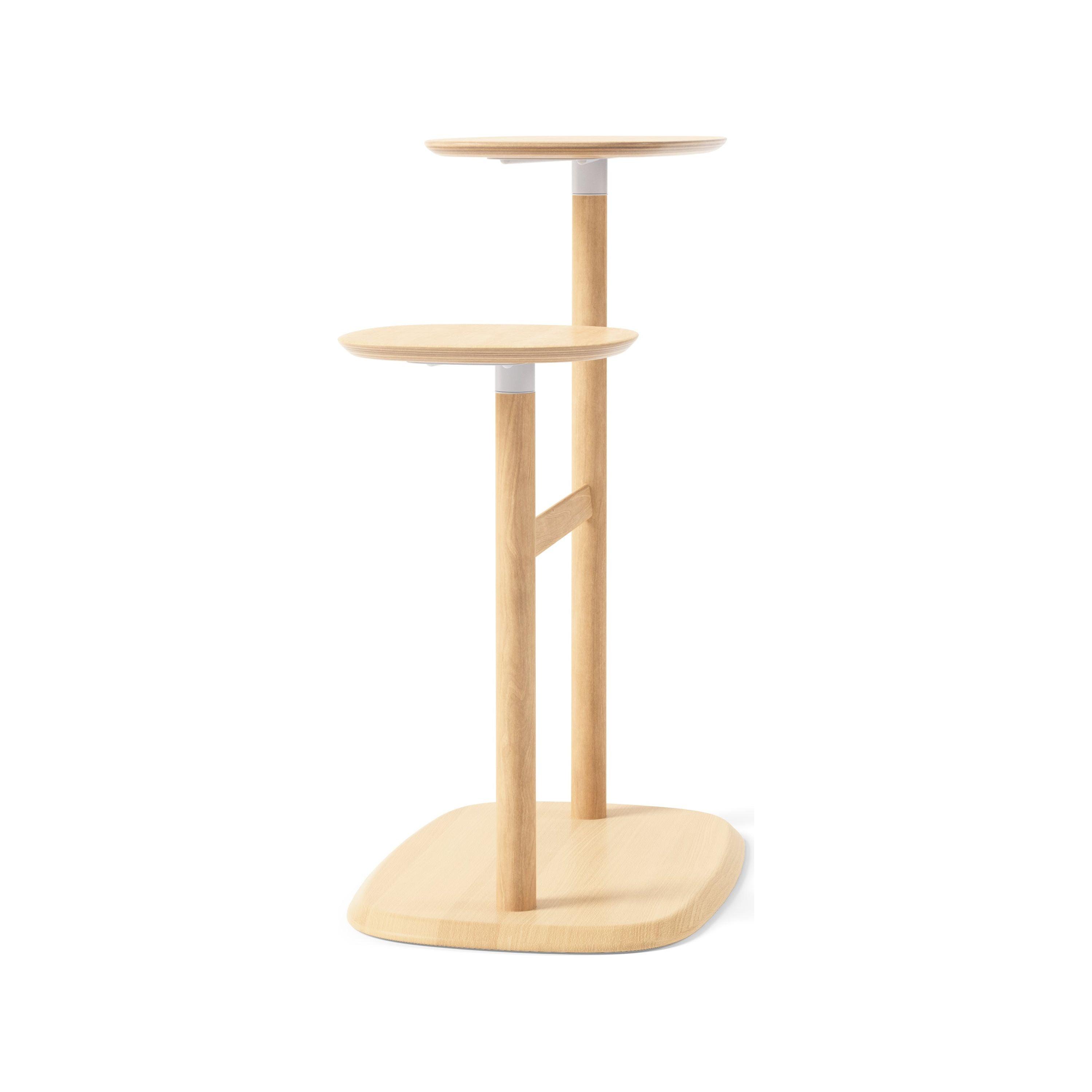 Umbra - Swivo Side Table Natural Wood - Lights Canada