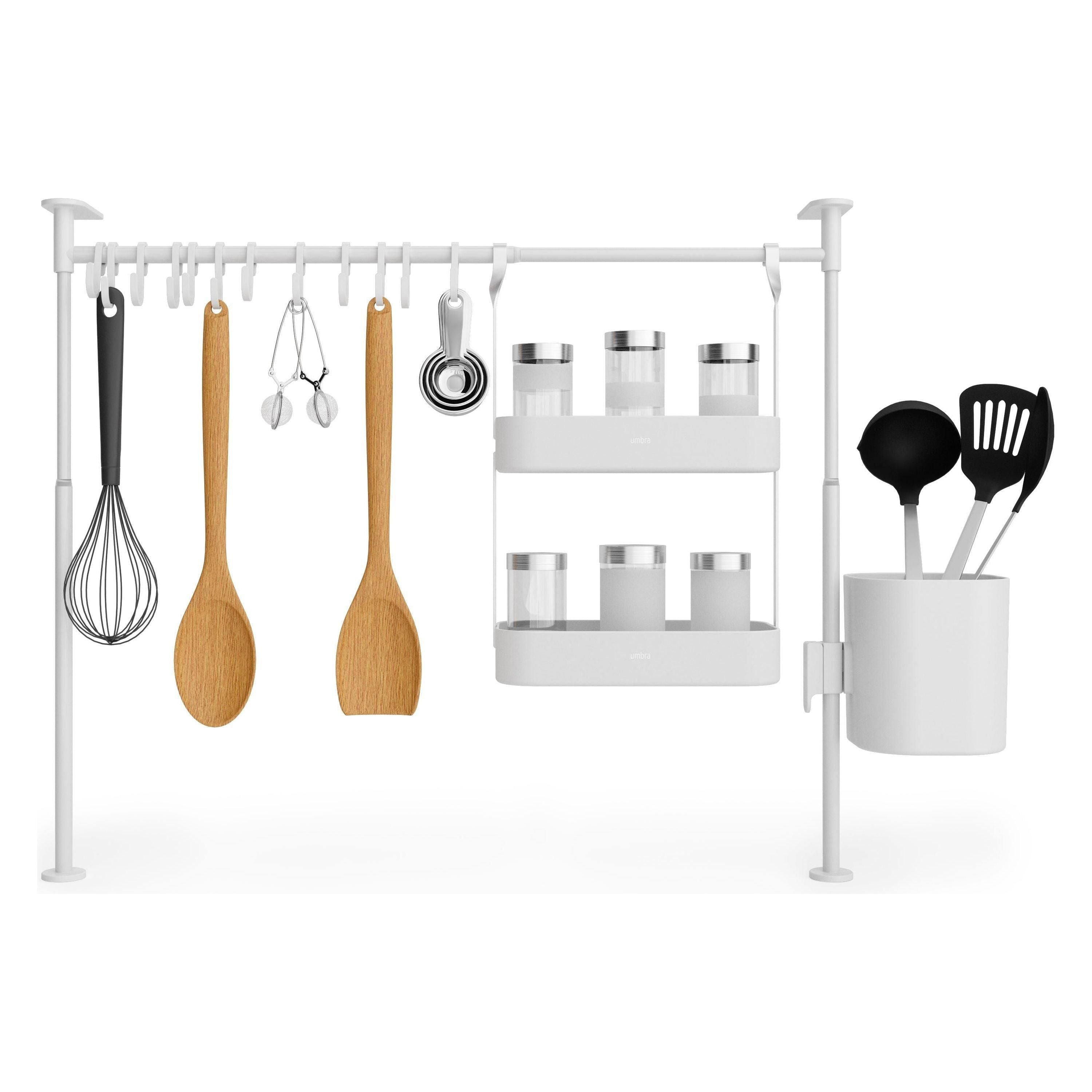 Umbra - Anywhere Kitchen Tension Organizer - Lights Canada