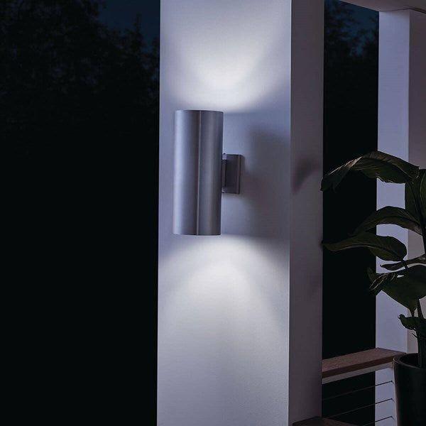 Kichler - Cylinders 2-Light Outdoor Wall Light - Lights Canada