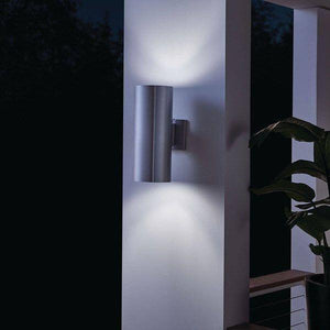 Kichler - Cylinders 2-Light Outdoor Wall Light - Lights Canada