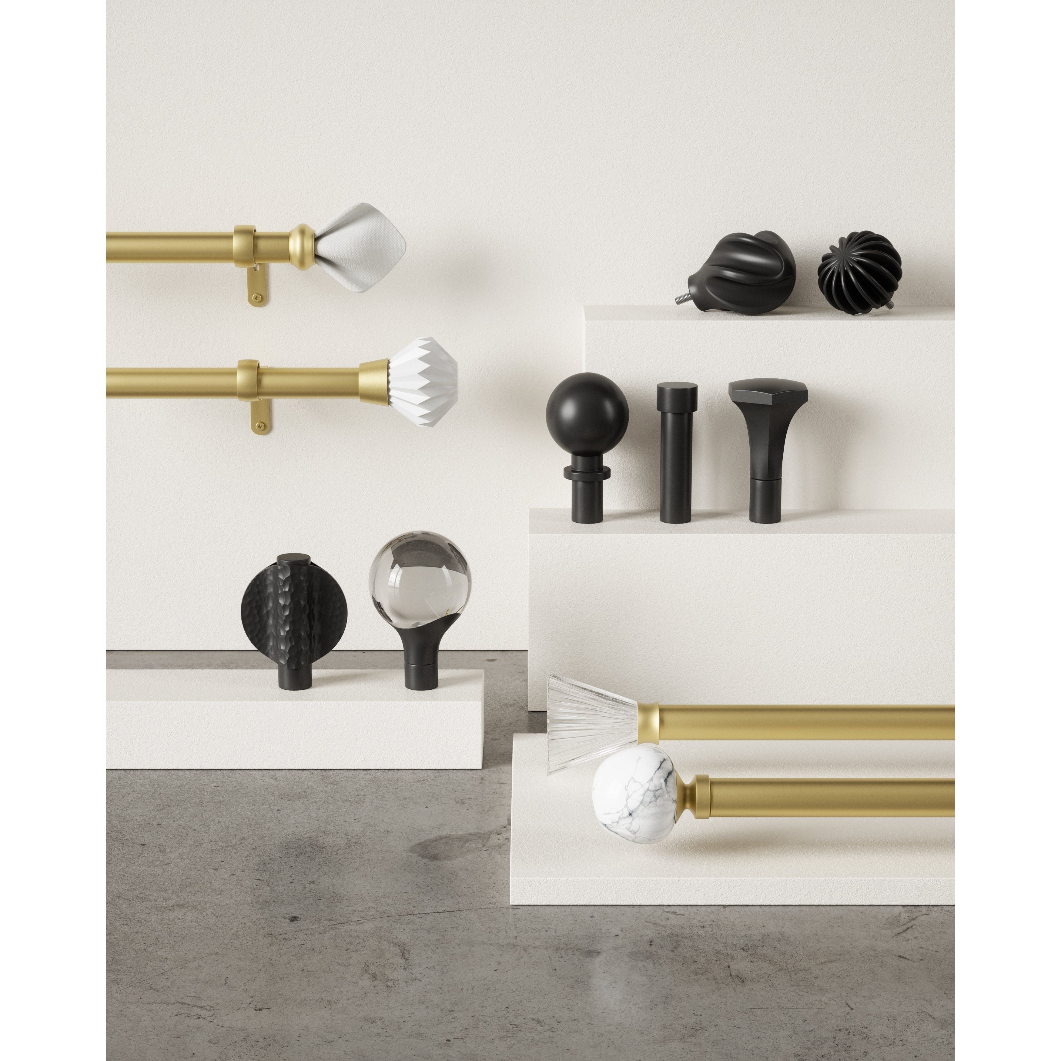 Umbra - Finn 1" Expandable Curtain Rod - Lights Canada
